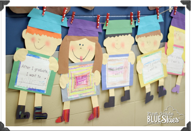 End Of Year Crafts Preschool
 End of the Year Graduation Craft First Grade Blue Skies