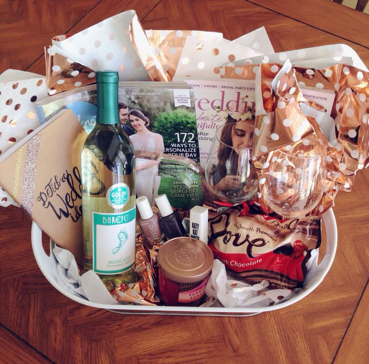 Engagement Gift Basket Ideas
 Wedding Planning Gift Basket