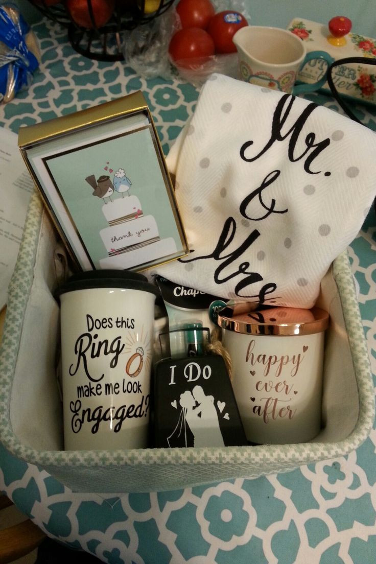 Engagement Gift Basket Ideas
 The 25 best Engagement t baskets ideas on Pinterest