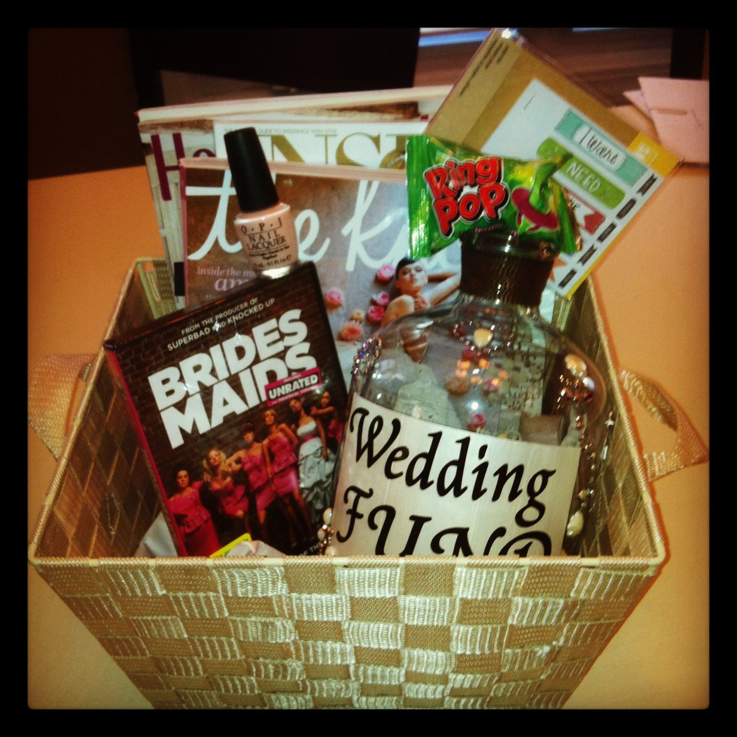 Engagement Gift Basket Ideas
 Best 25 Engagement t baskets ideas on Pinterest