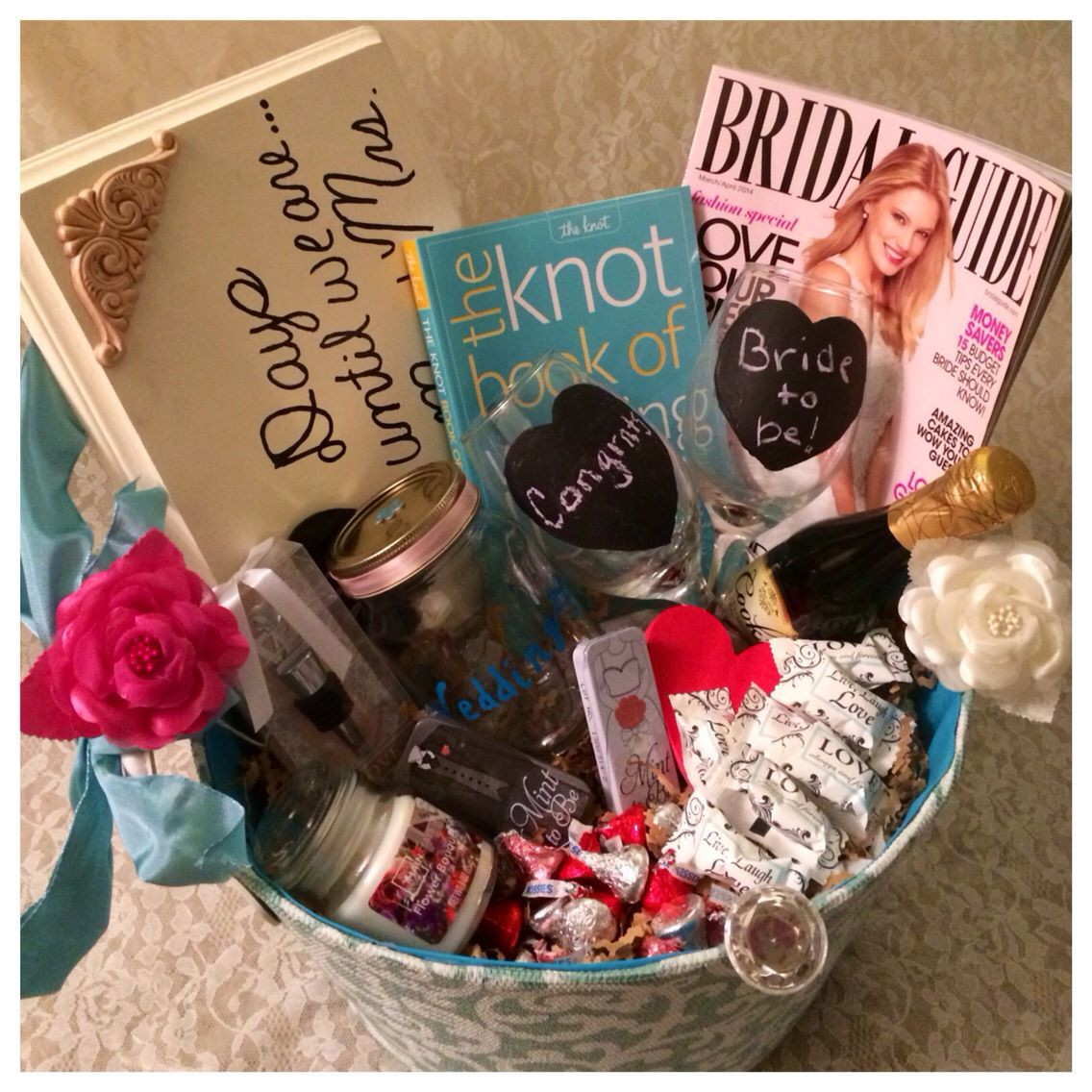 Engagement Gift Basket Ideas
 The Grande Engagement Basket The search for the perfect