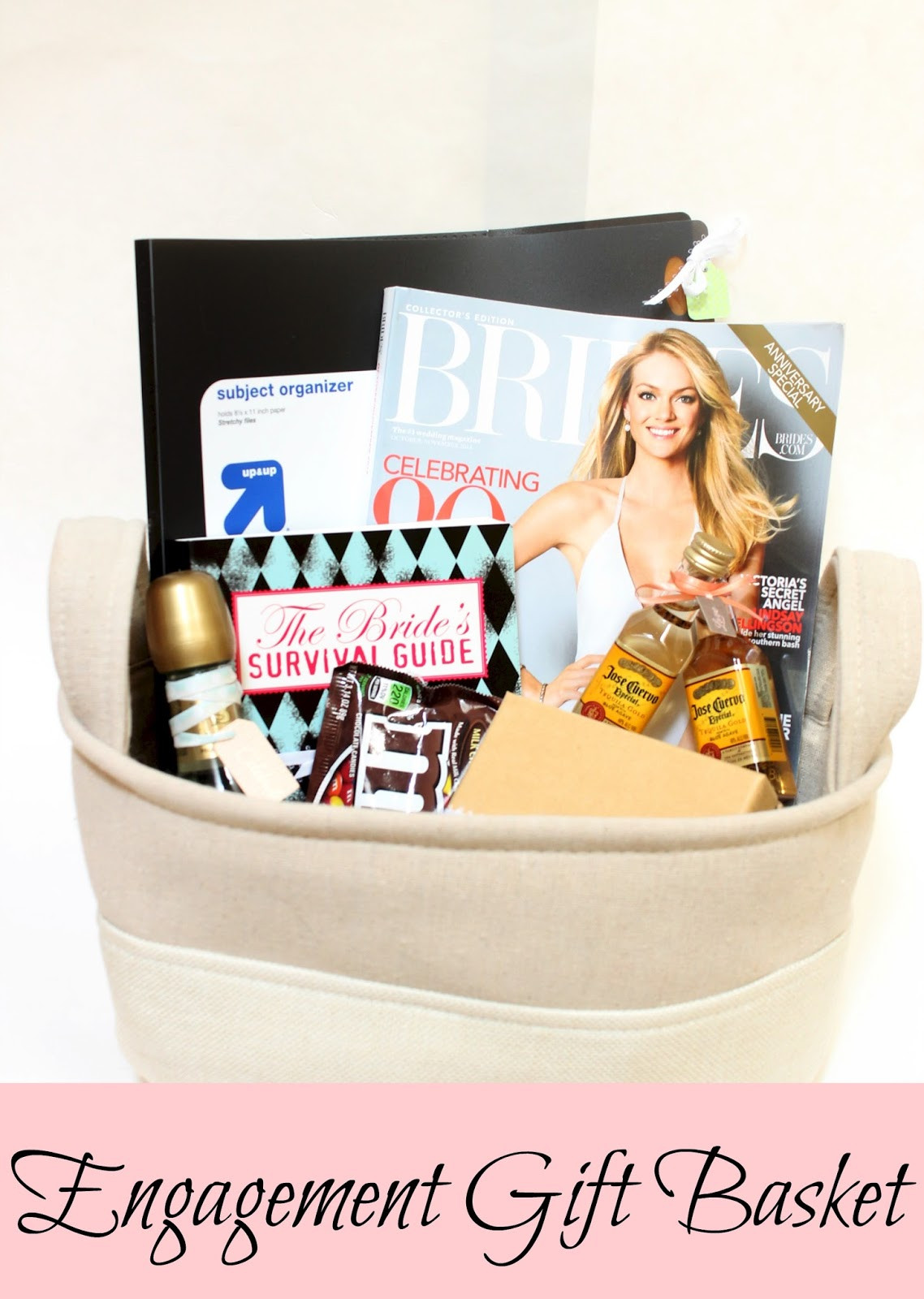 Engagement Gift Basket Ideas
 The Moy Life Engagement Gift Basket