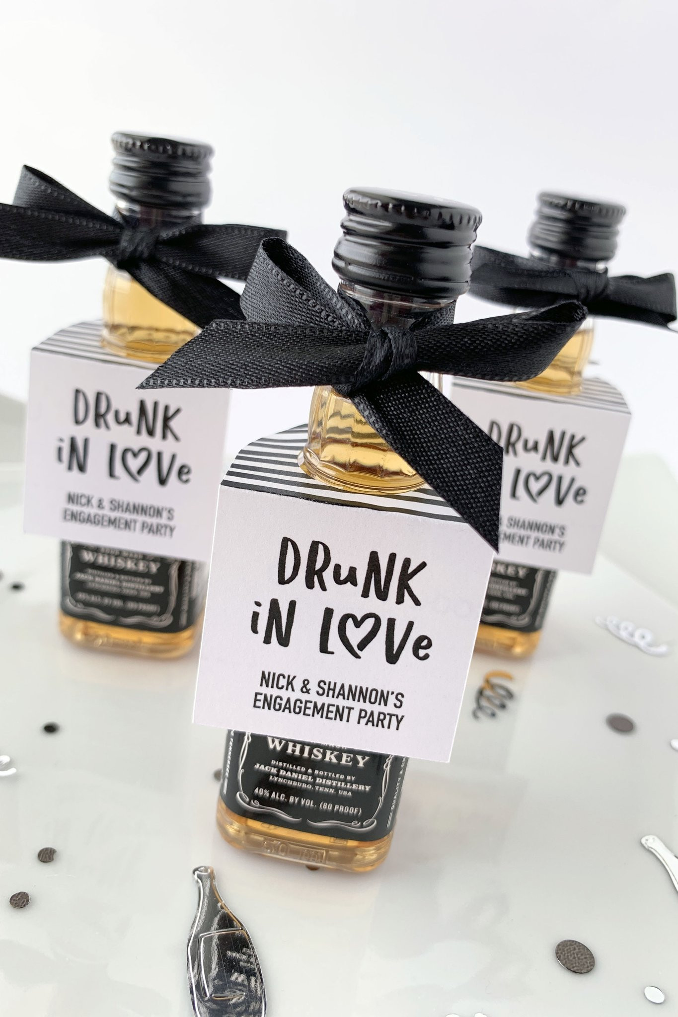 Engagement Party Favors Ideas
 Drunk In Love Engagement Party Favors