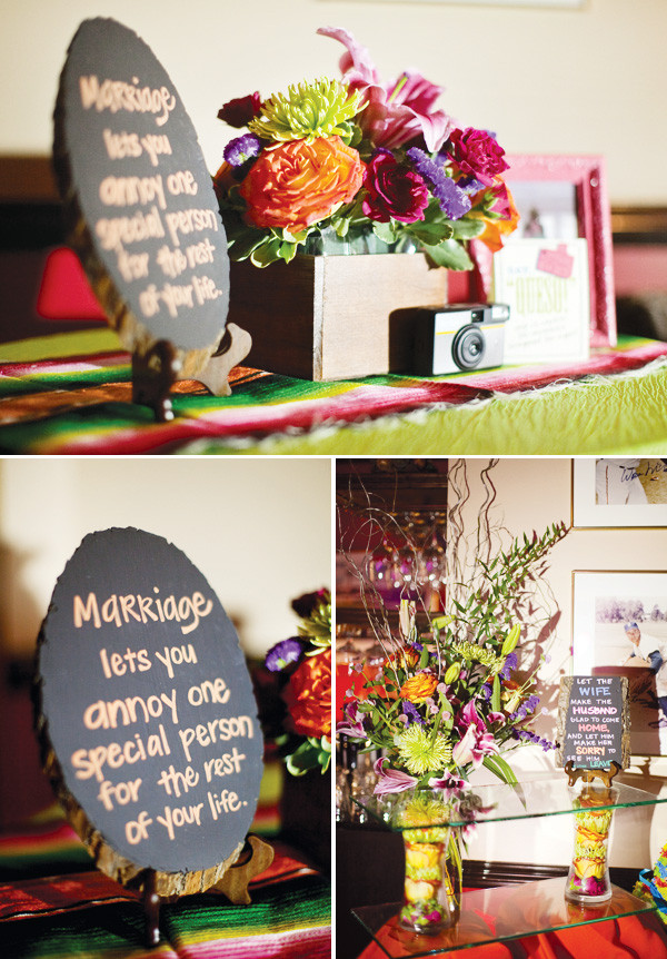 Engagement Party Ideas Decorations
 Colorful & Modern Fiesta Engagement Party Hostess with