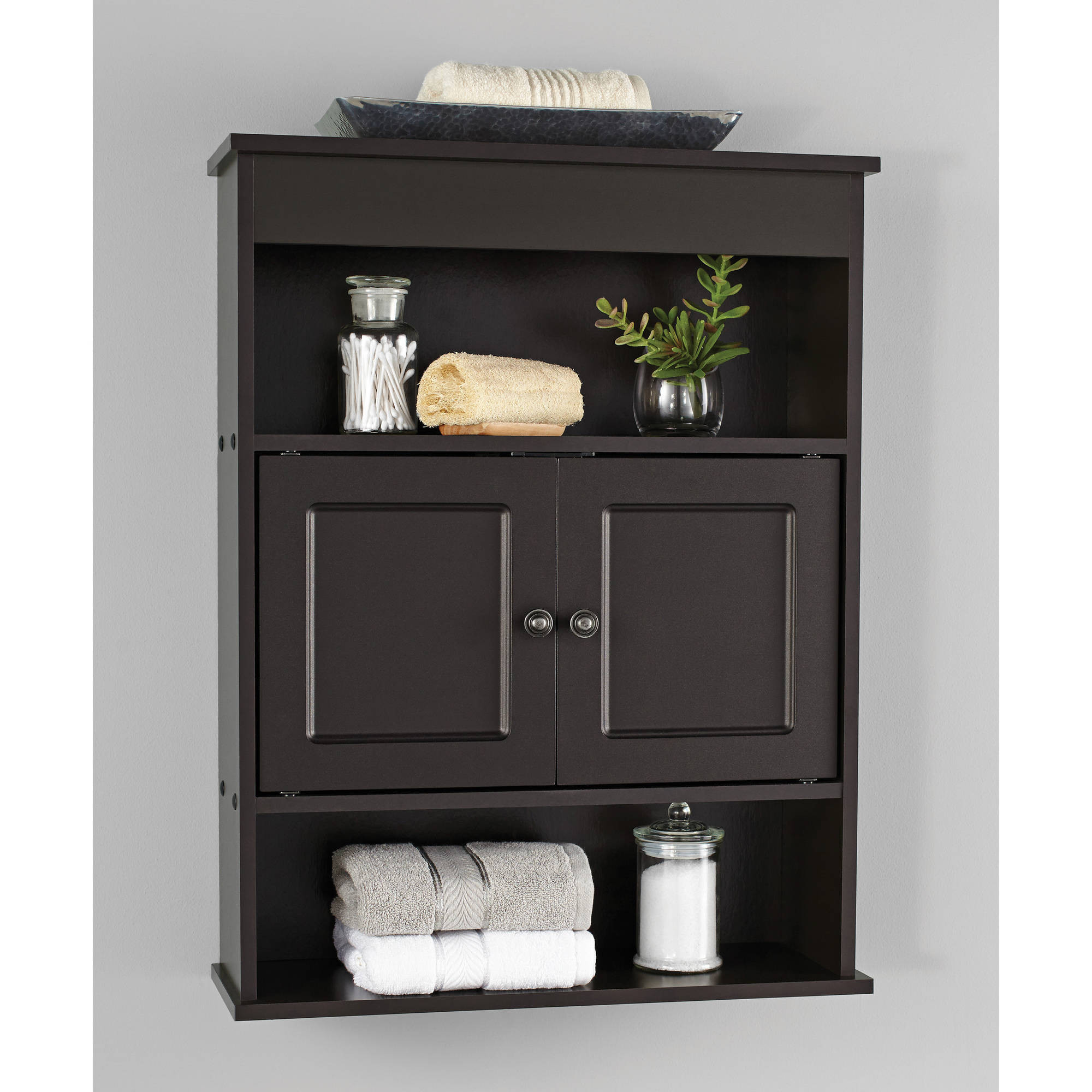 Espresso Bathroom Cabinet
 Chapter Bathroom Wall Cabinet Espresso – Walmart