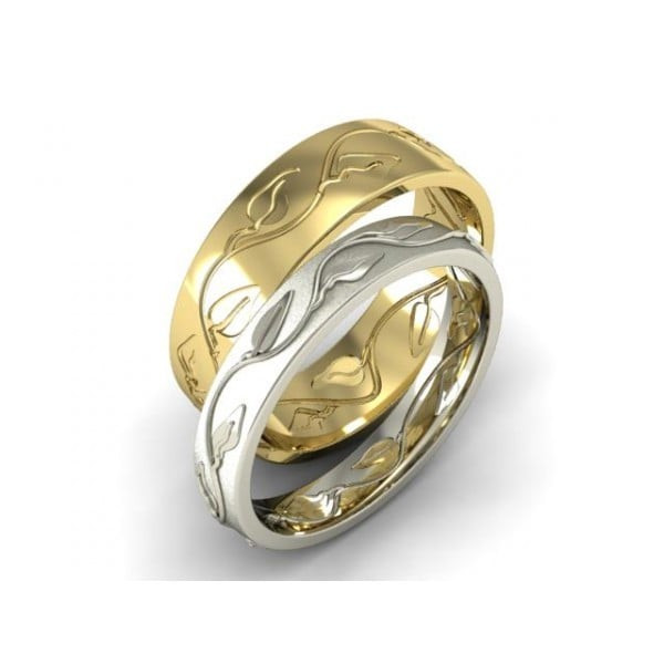 Ethical Wedding Rings
 Dionysos Leaf Ethical Wedding Ring
