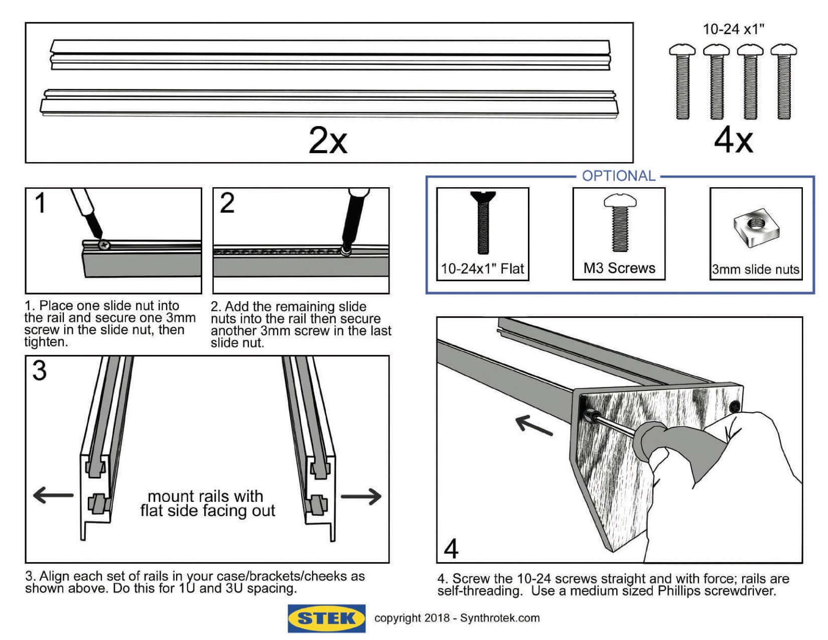 Eurorack Rails DIY
 Eurorack Rails Cut to Length