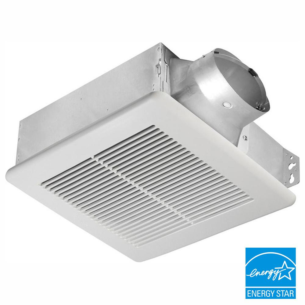 Exhaust Fans For Bathroom
 Delta Breez Slim Series 100 CFM Ceiling or Wall Bathroom