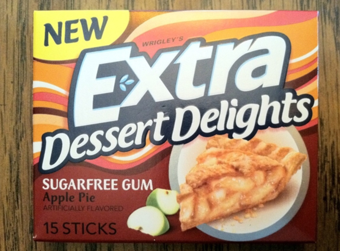 Extra Dessert Delights
 Extra dessert delights apple pie gum reviews in Gum
