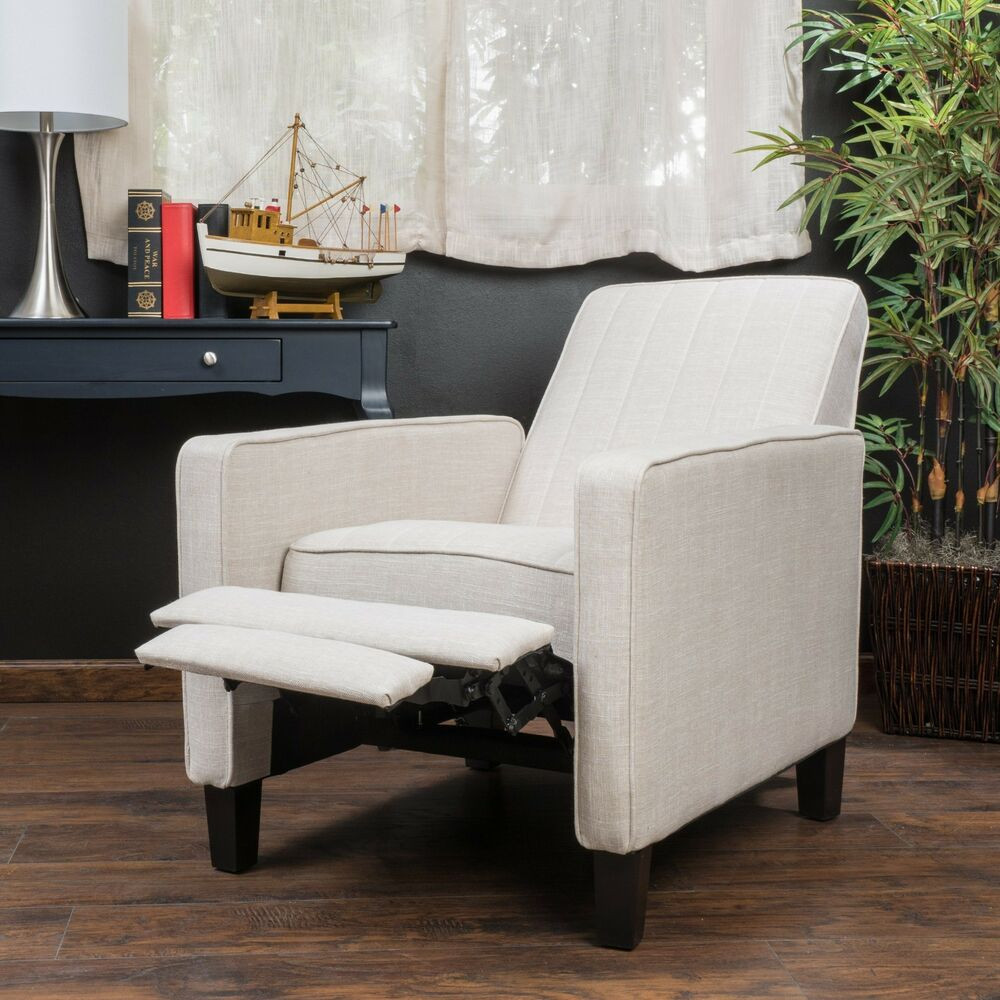 Fabric Living Room Chairs
 Living Room Furniture Light Beige Fabric Club Chair