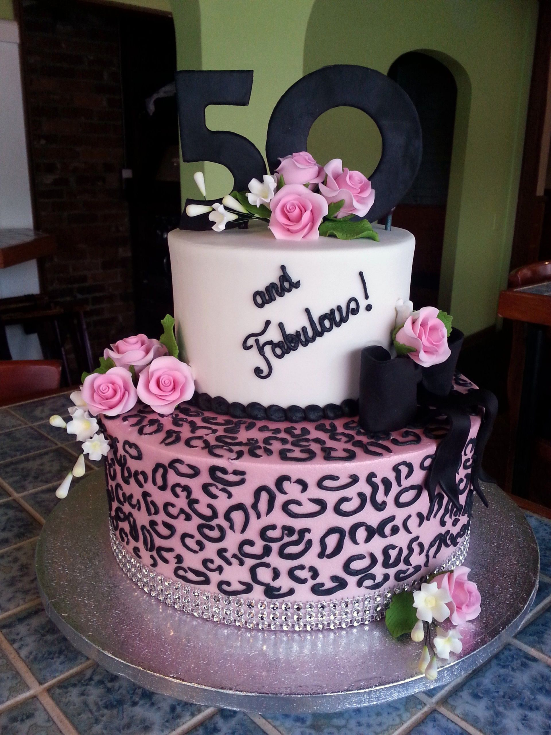 Fabulous Birthday Cakes
 Fifty & Fabulous cake by