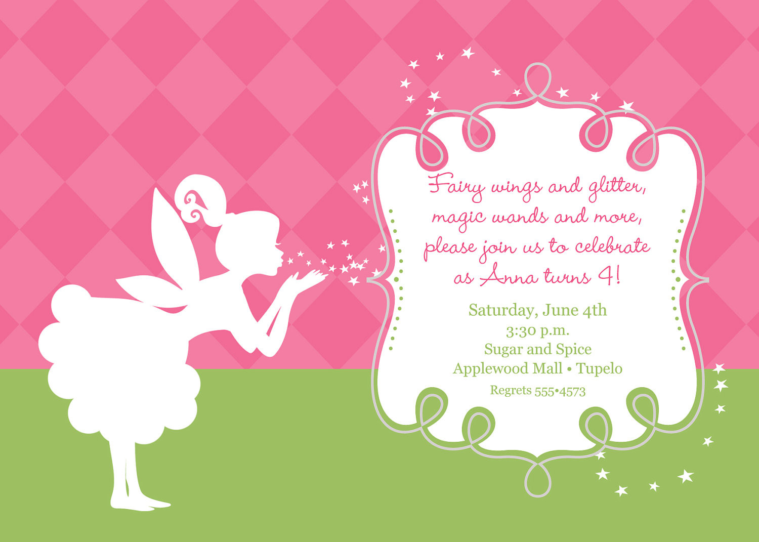 Fairy Birthday Invitations
 Pixies and Fairy Wings Birthday Invitation PRINTABLE
