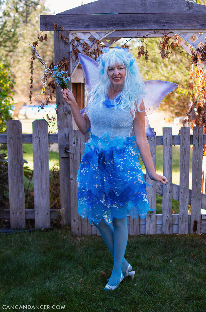 Fairy Costume DIY
 DIY Halloween Costume 4 – Blue Fairy