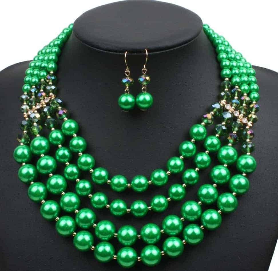 Fake Pearl Necklaces
 Fake Pearl Jewelry Sets for Wedding Party Prom Jewelry