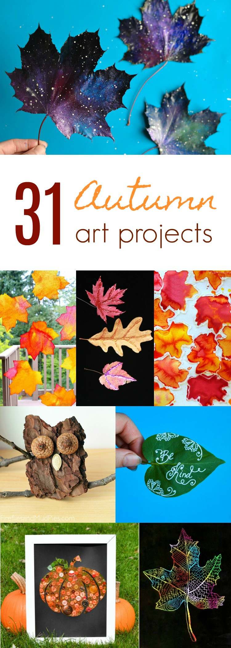 Fall Art Projects For Kids
 31 Art Projects for Children to Make in the Fall