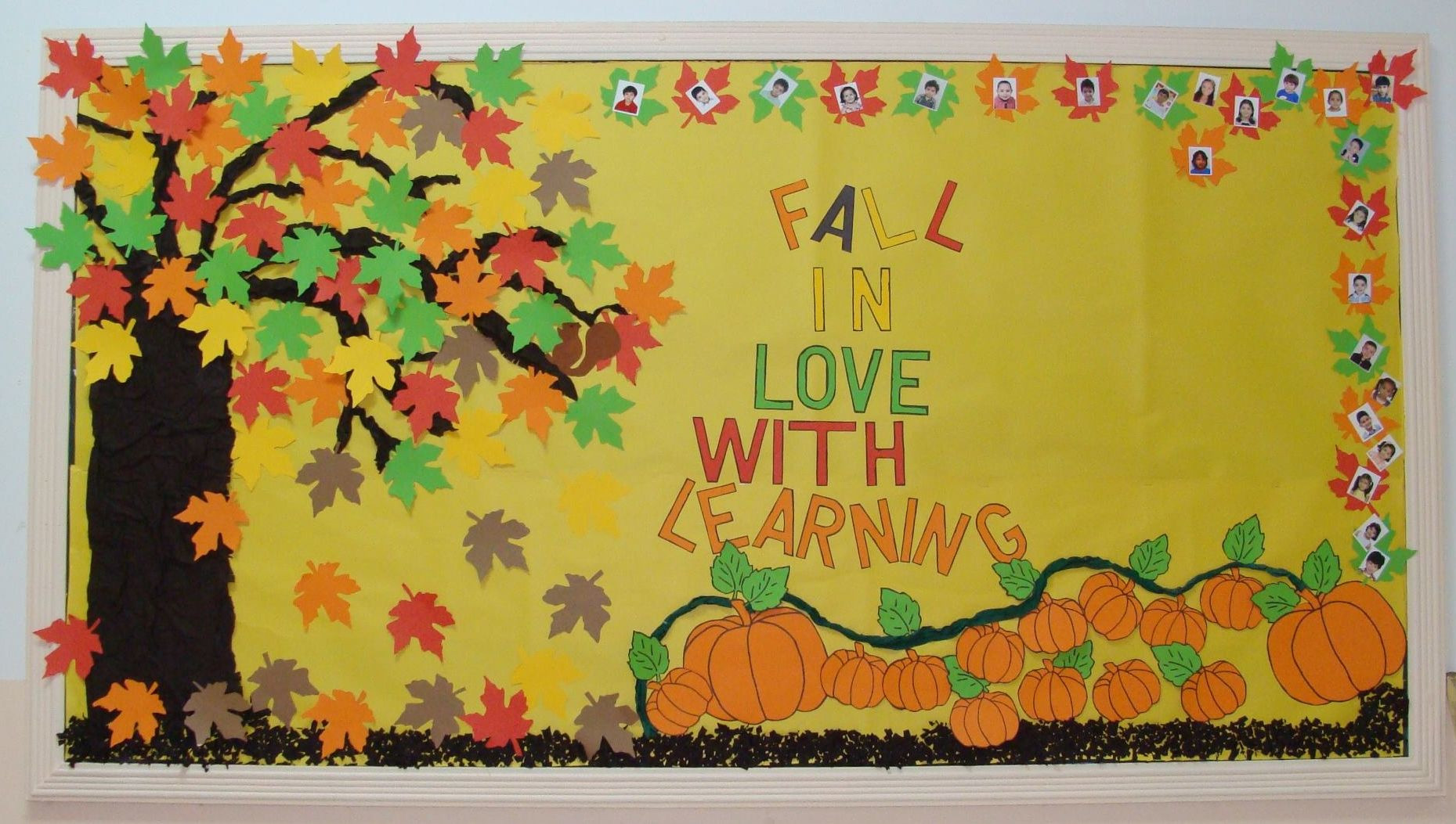 Fall Bulletin Board Ideas Elementary
 Fall In Love With Learning Fall Bulletin Board Idea