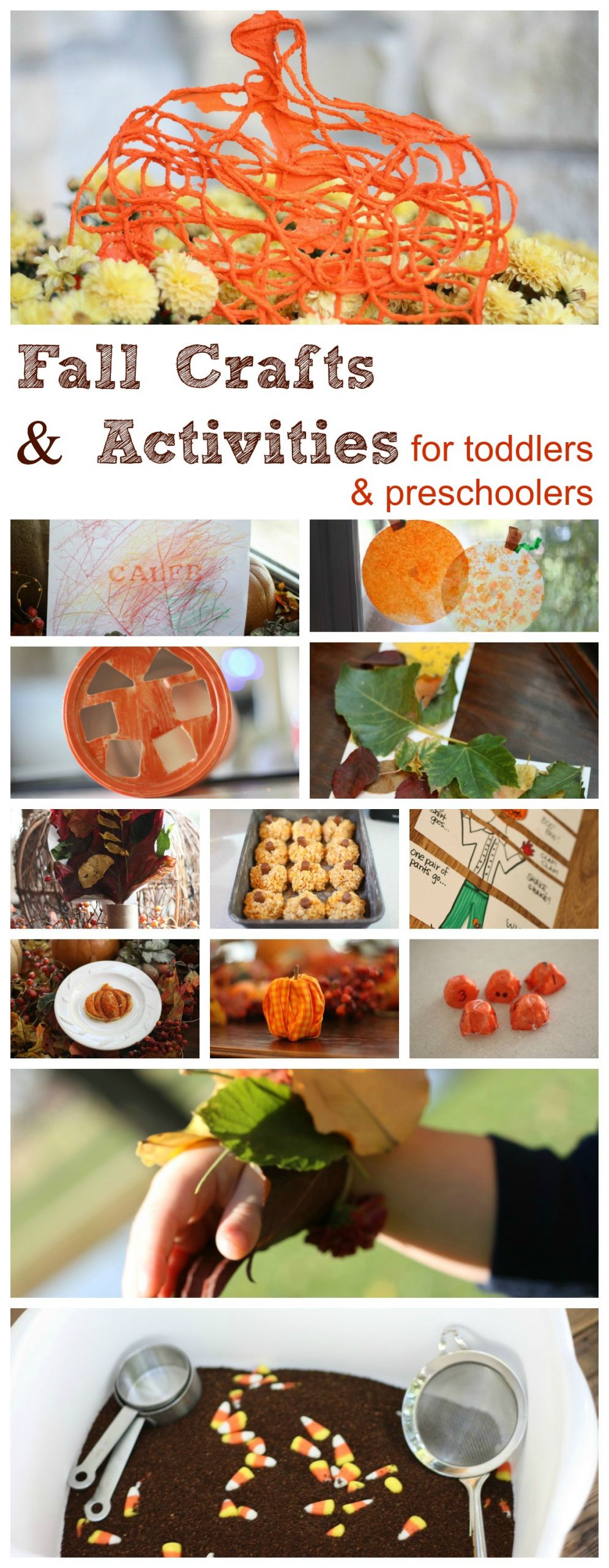 Fall Preschool Craft Ideas
 Fall Crafts and Activities for Preschoolers and Toddlers