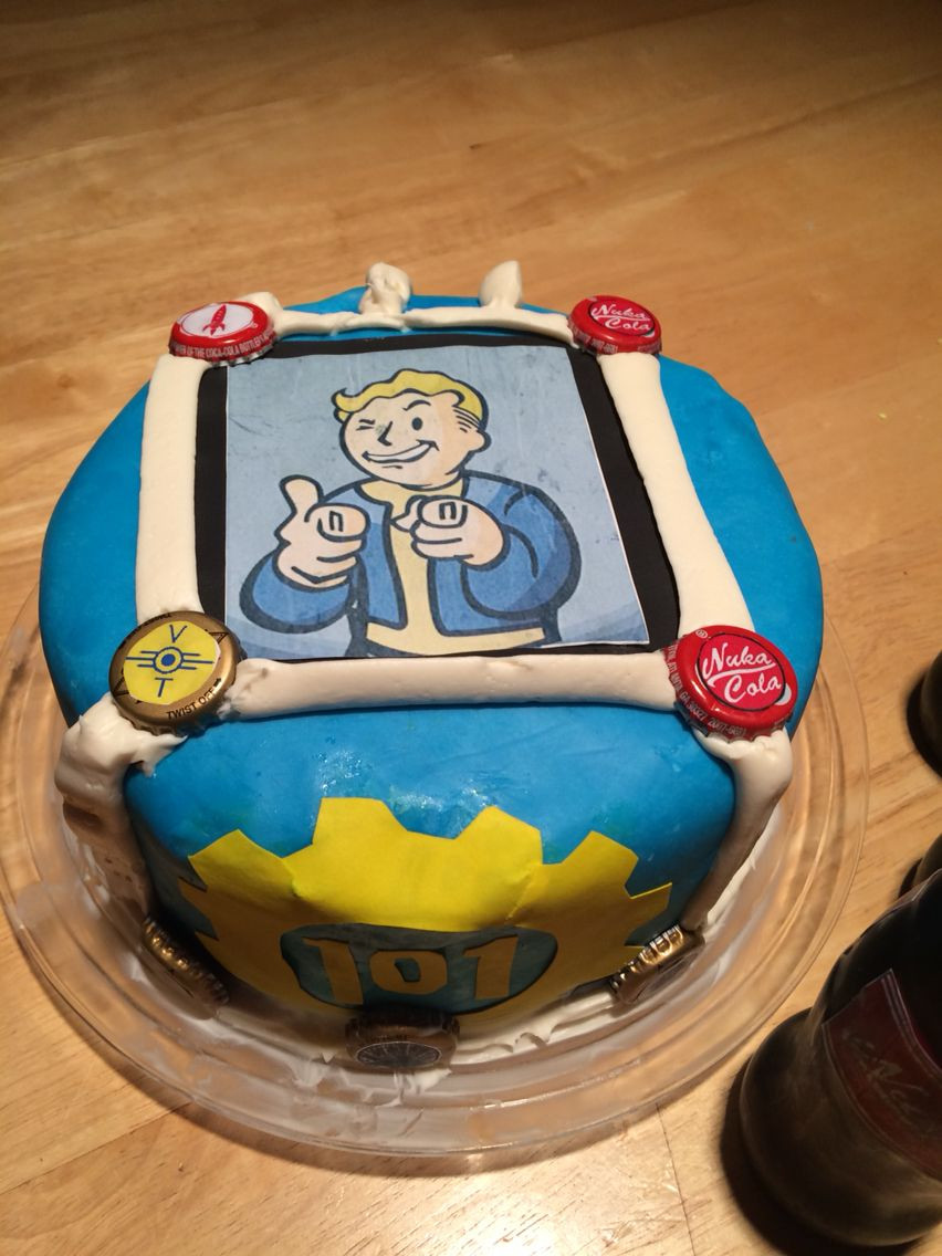 Fallout Birthday Cake
 Fallout 3 cake