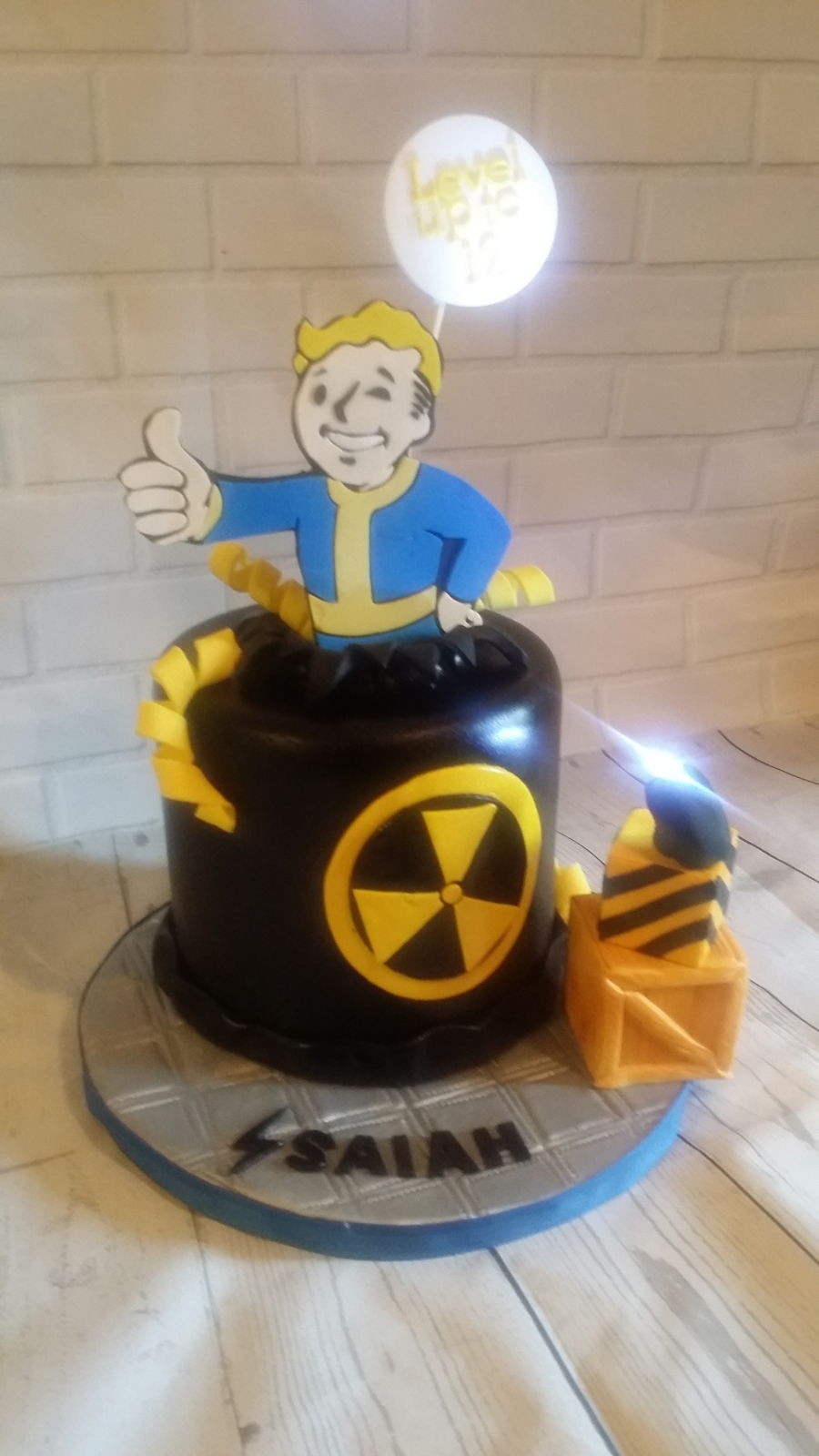 Fallout Birthday Cake
 Fallout Shelter Cake CakeCentral