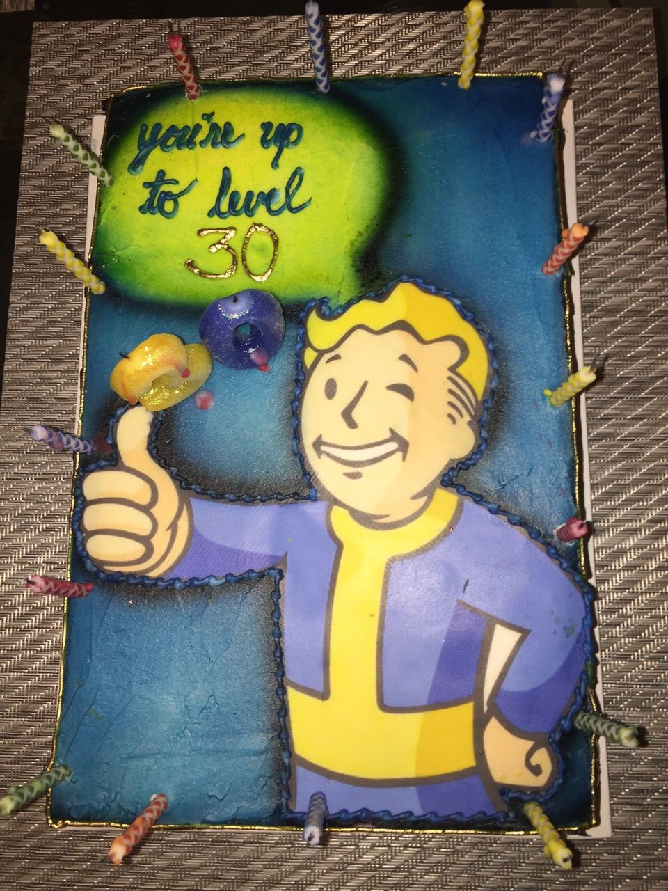 Fallout Birthday Cake
 Fallout Cake