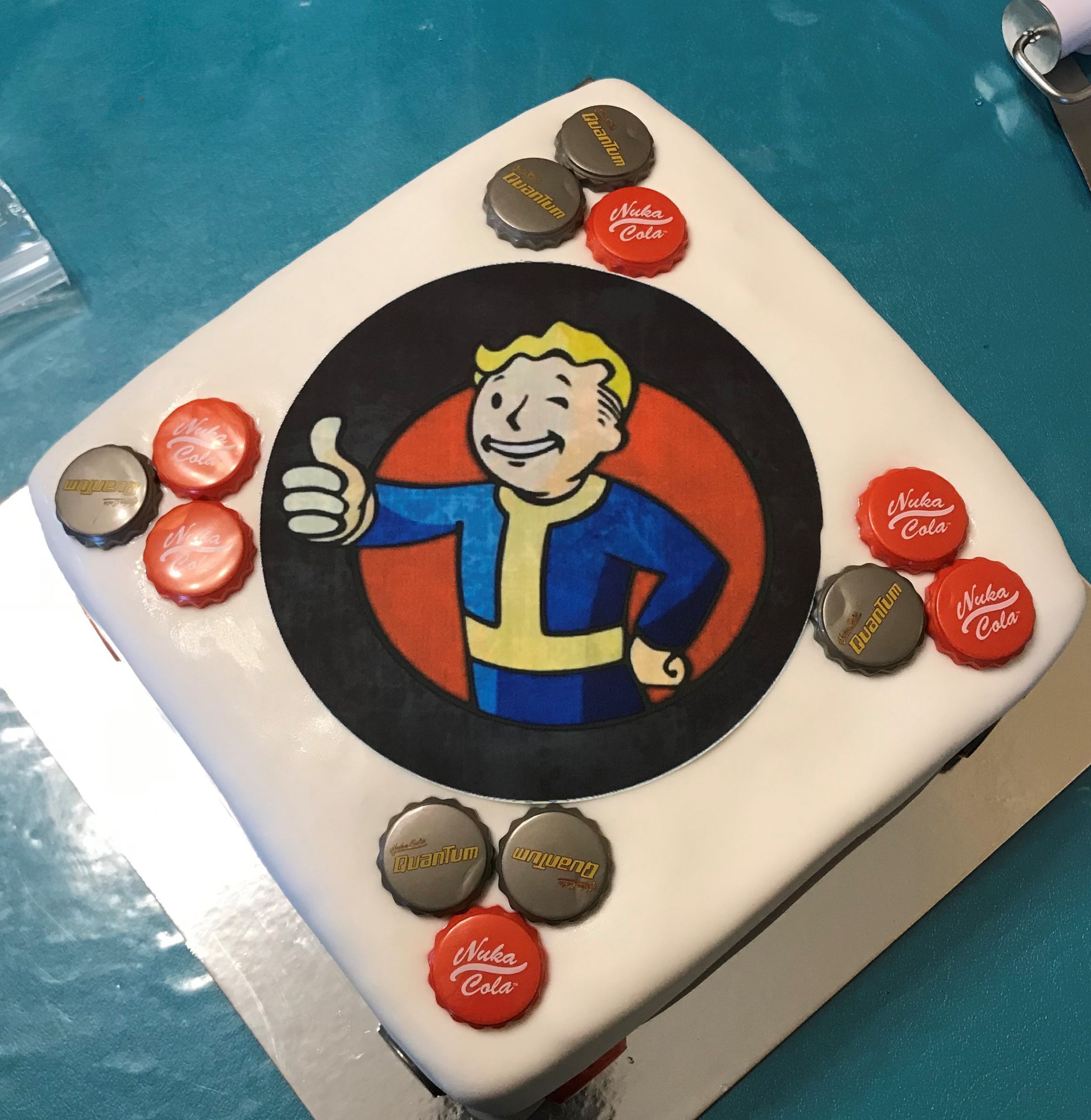 Fallout Birthday Cake
 PageCake Story Kay Cake Designs