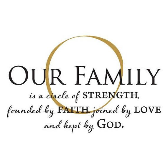 Family Faith Quotes
 Pin on Products