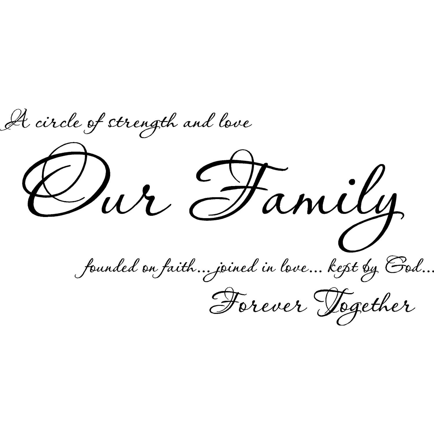 Family Forever Quote
 Quotes About Family