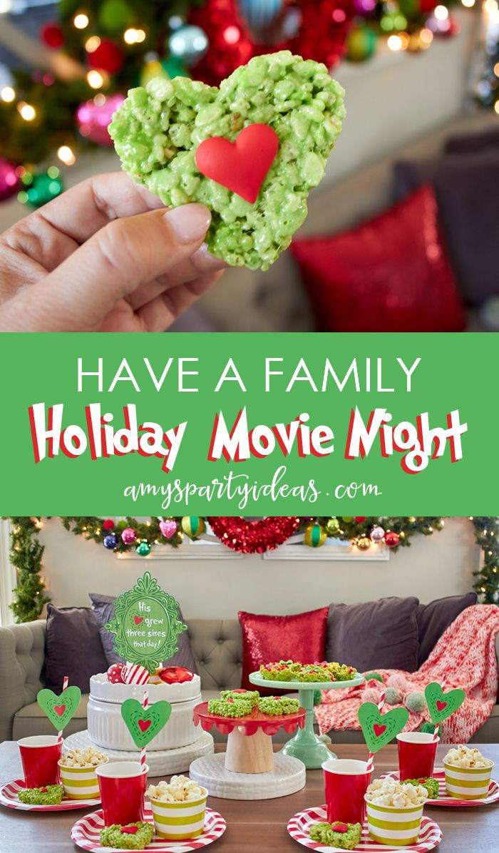 Family Holiday Party Ideas
 Holiday Family Movie Night