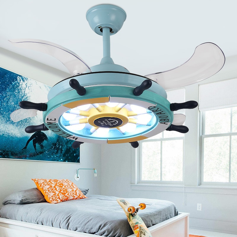 Fan For Kids Room
 Kids room ceiling fan with lights remote control for