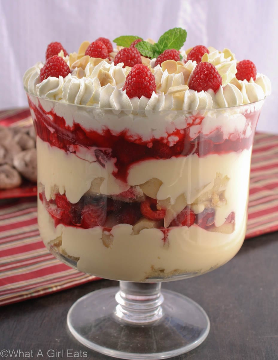Fancy Holiday Desserts
 English Christmas Trifle What A Girl Eats