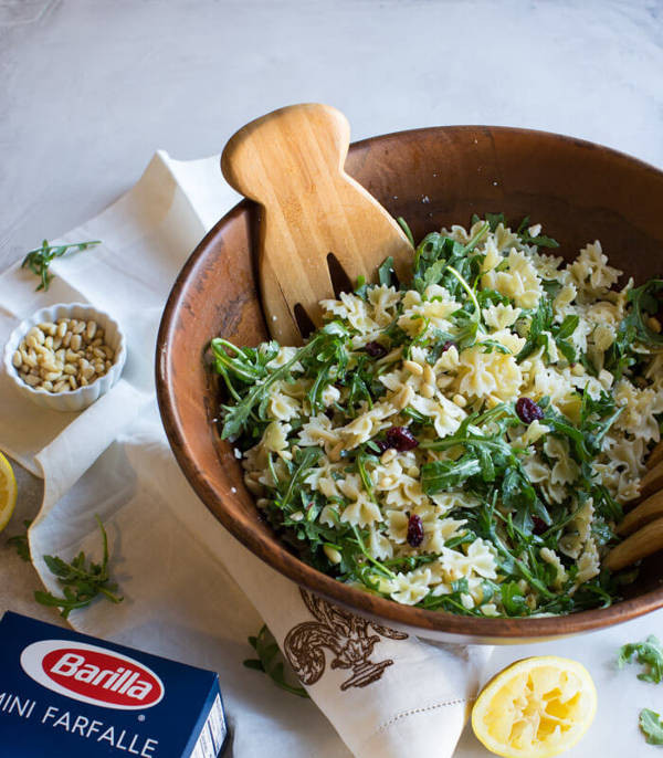 Farfalle Pasta Salad Recipes
 Farfalle Pasta Salad Recipe with Lemon Arugula