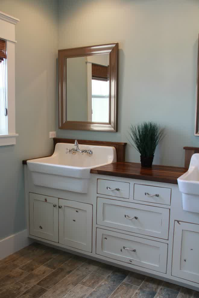Farm Sink Bathroom Vanity
 Bathroom Farm Sink Product Options – HomesFeed