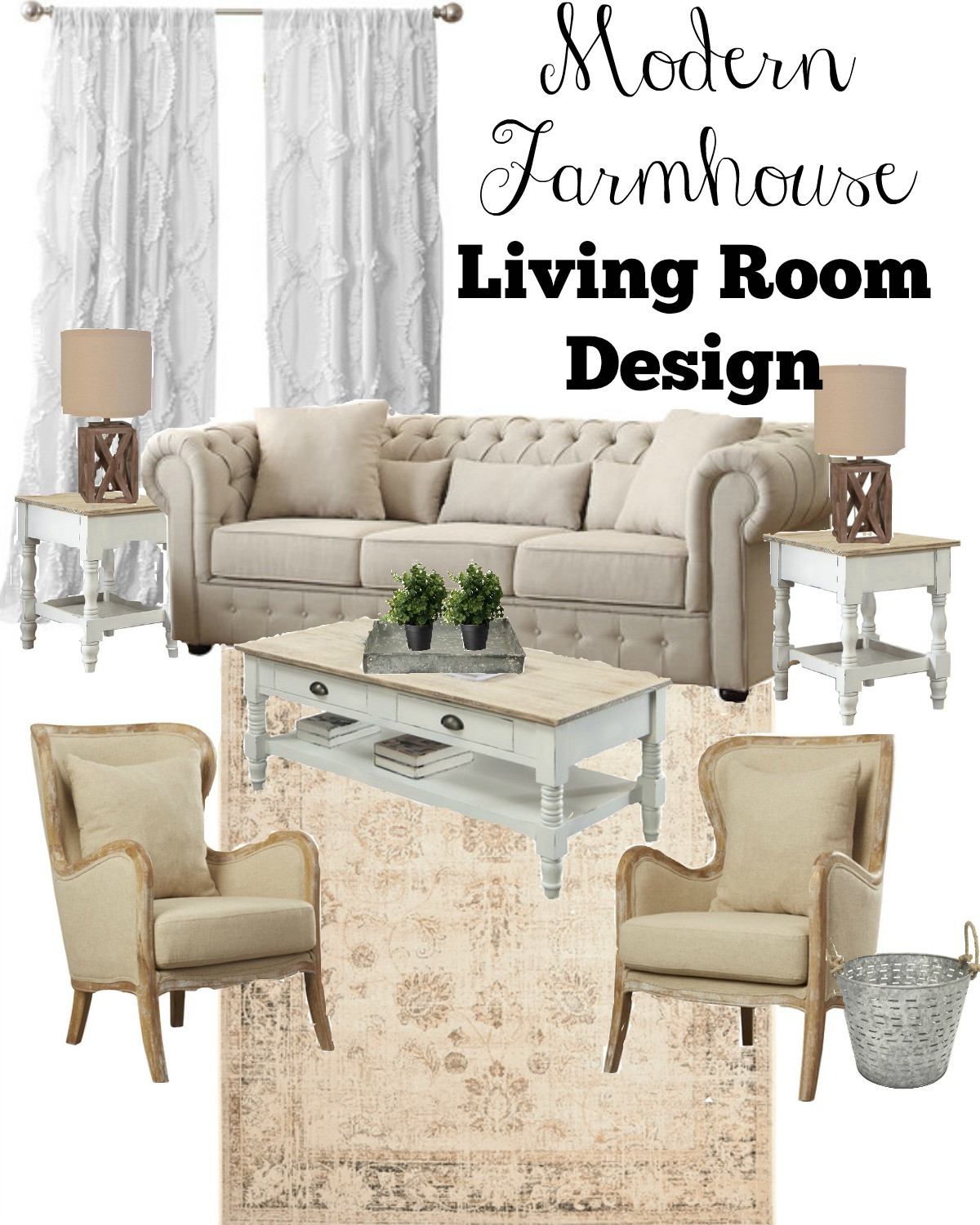Farmhouse Living Room Chairs
 3 Key Tips for a Farmhouse Style Living Room