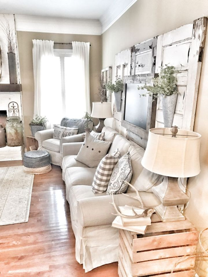 Farmhouse Living Room Paint Colors
 Rustic but Elegant How to Create the Ultimate Farmhouse