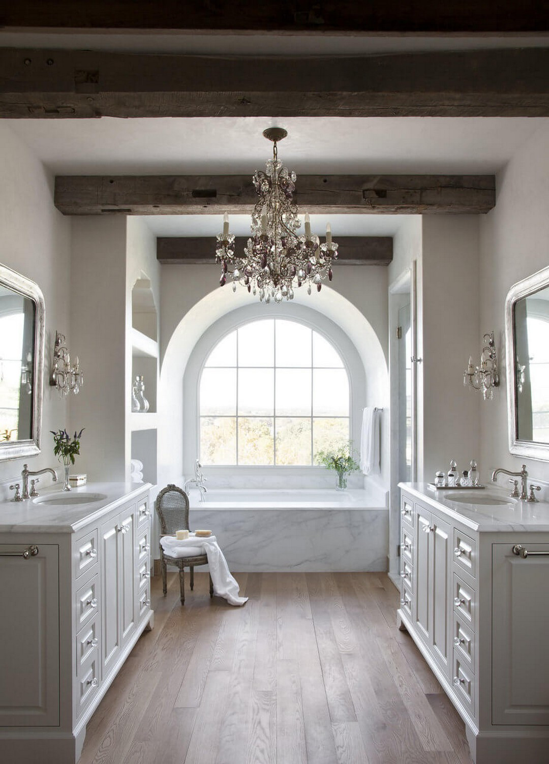 Farmhouse Master Bathroom Ideas
 Urban Farmhouse Master Bathroom Remodel GoodNewsArchitecture