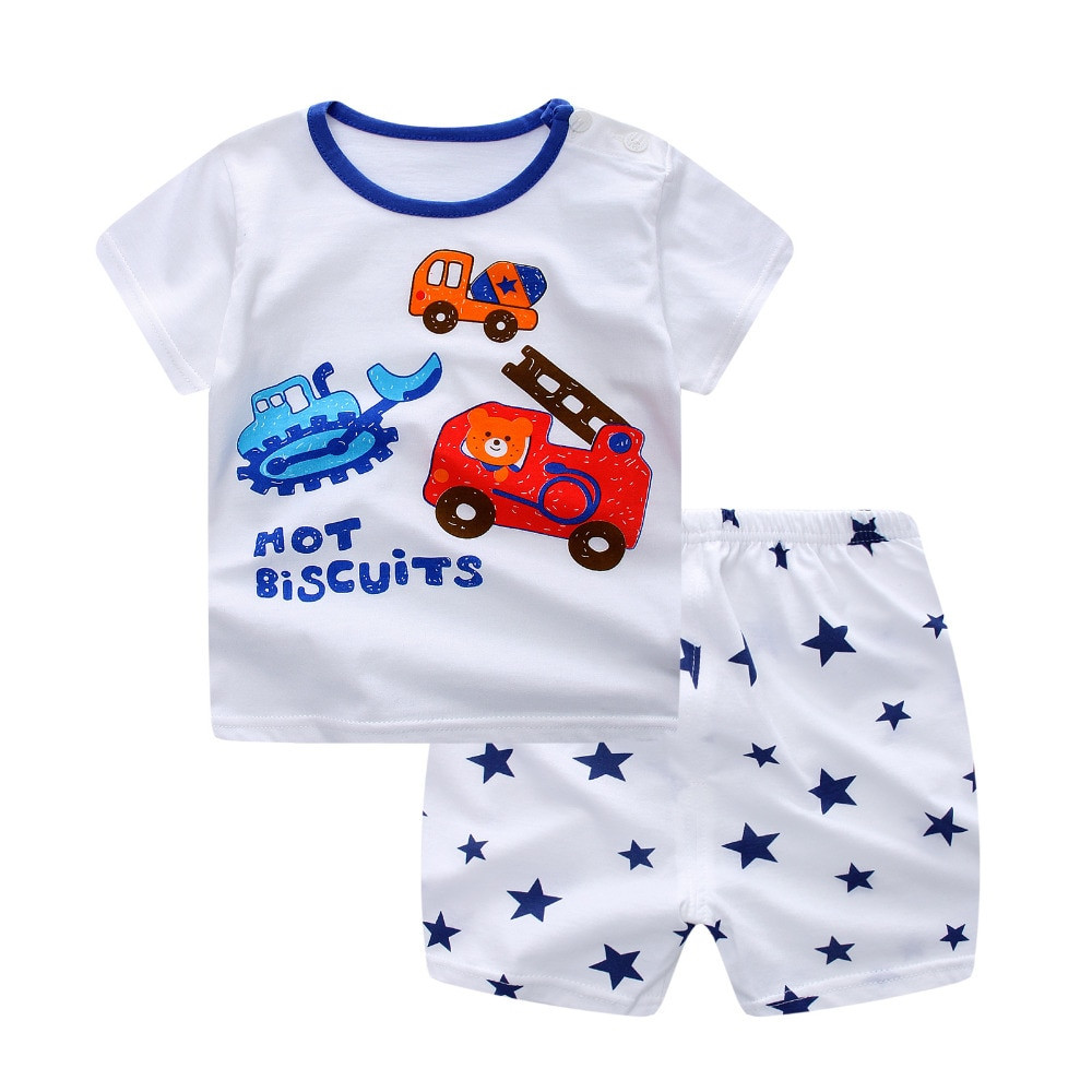 Fashion Baby Boy Clothing
 Baby boy clothes 2017 summer kids clothes sets t shirt