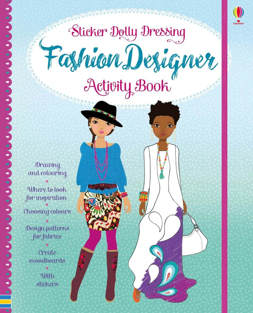 Fashion Design Book For Kids
 “Fashion designer activity book” at Usborne Children’s Books