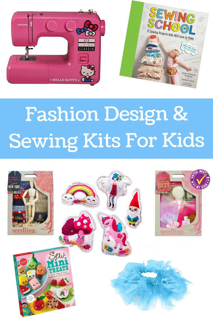Fashion Design Kit For Kids
 Maker Gifts Fashion Design and Sewing Kits For Kids