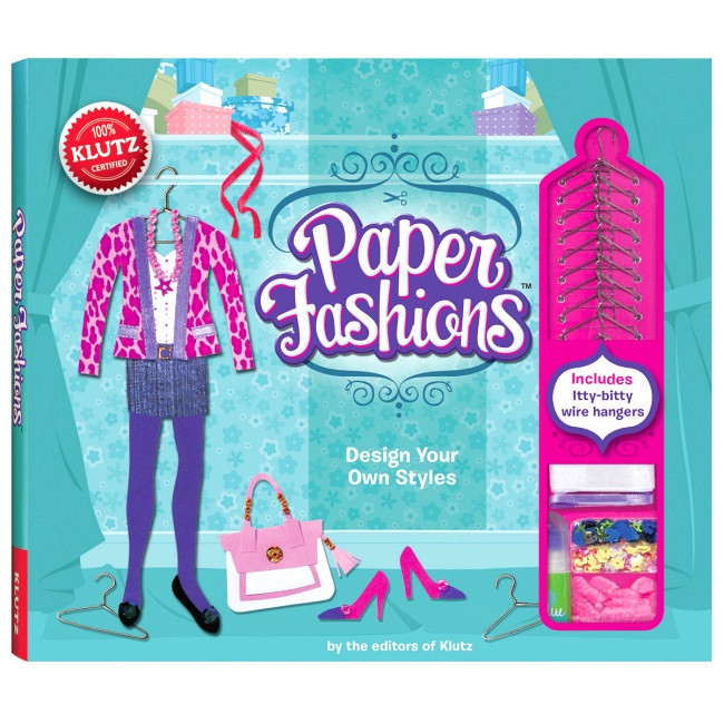 Fashion Design Kit For Kids
 Paper Fashions Craft Kit for Kids & Teens Klutz Craft