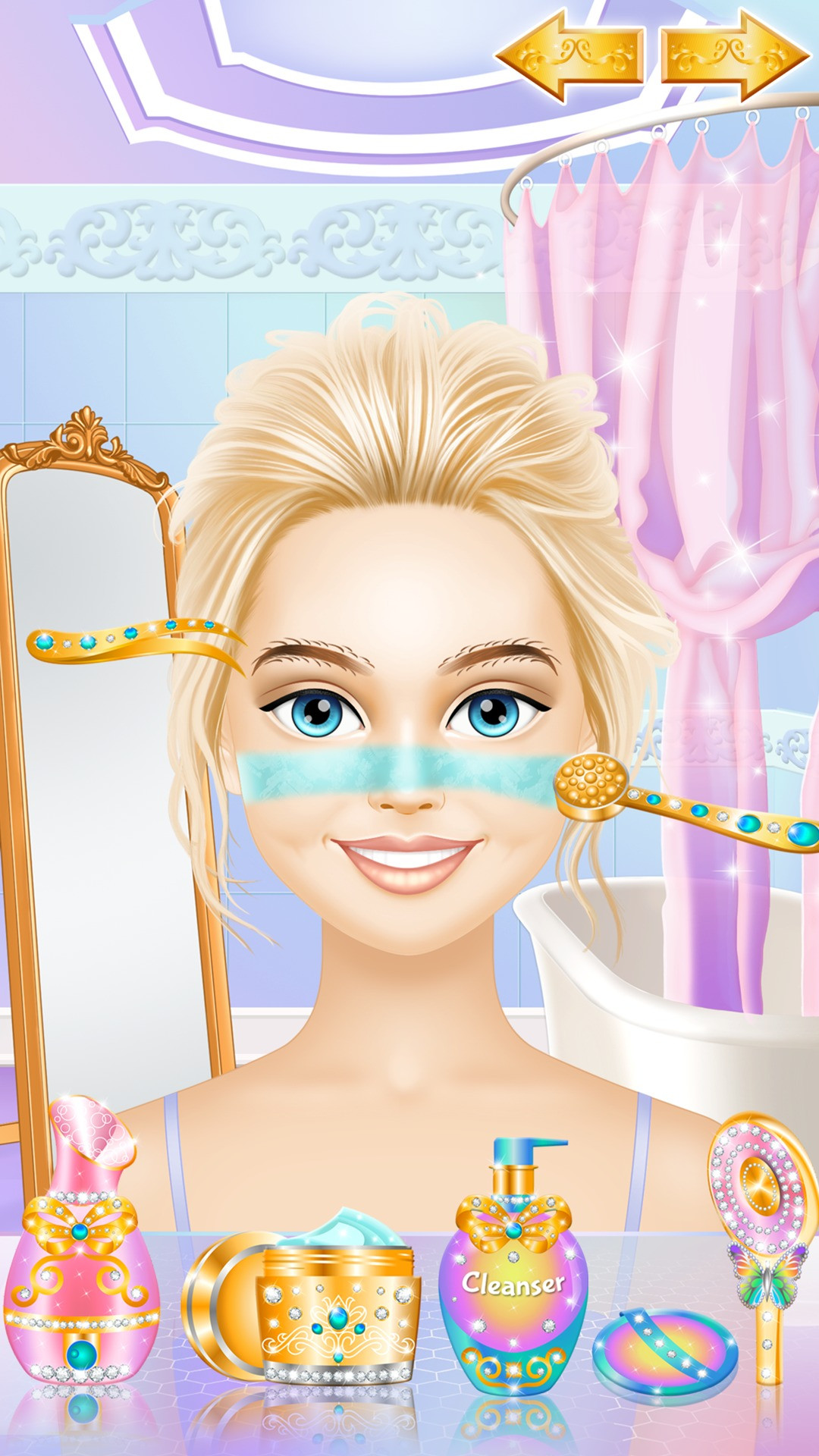 Fashion Games For Kids
 Fashion Girl Makeover Spa Makeup and Dress Up Game for
