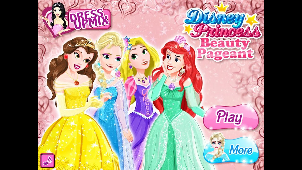 Fashion Games For Kids
 Disney Princess Beauty Pageant Fun line Fashion Games