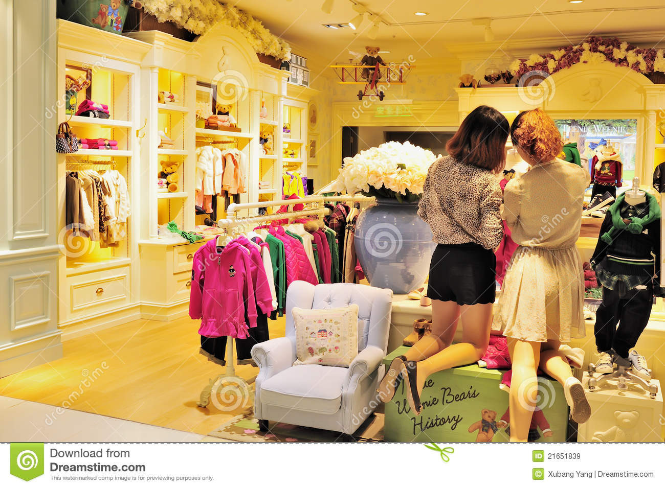 Fashion Kids Store
 Children s Clothing Store Editorial Stock Image Image
