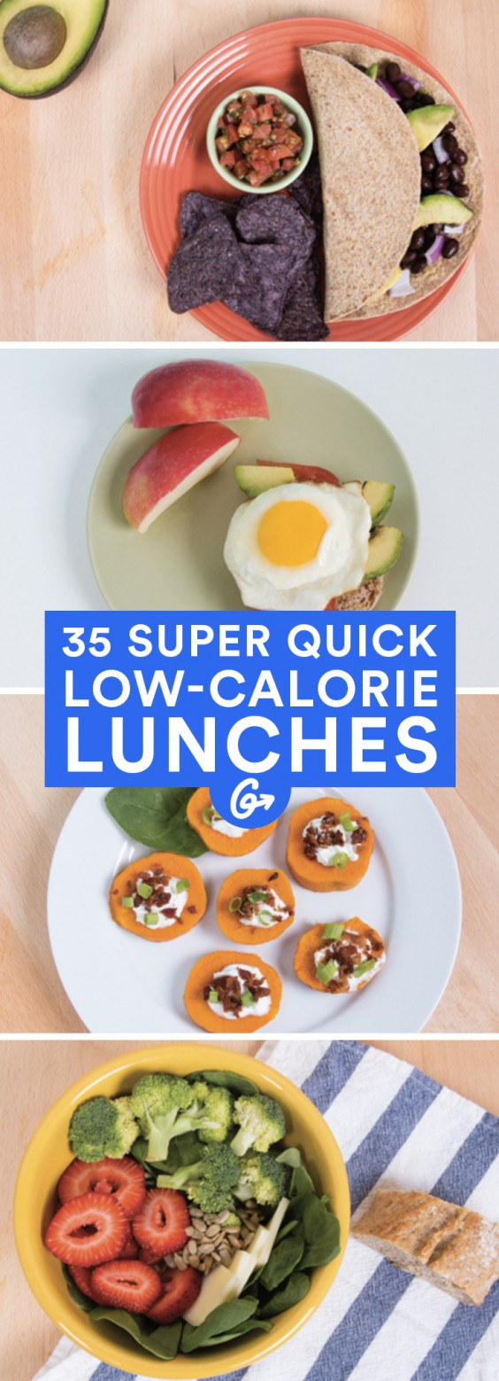 Fast Healthy Lunches
 Healthy Lunch Ideas 35 Quick and Low Calorie Lunches