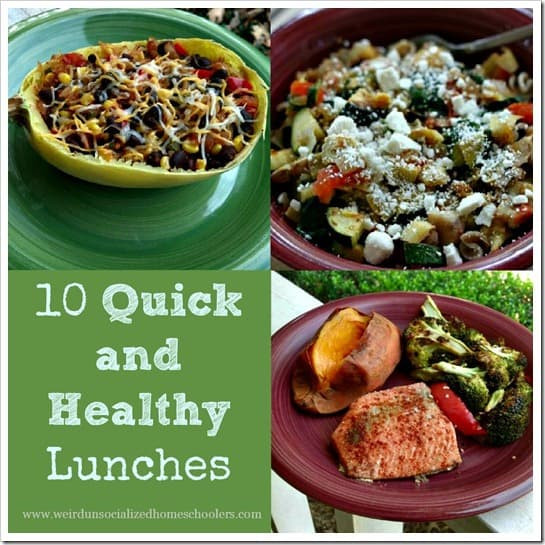 Fast Healthy Lunches
 10 Quick and Healthy Lunches Weird Unsocialized