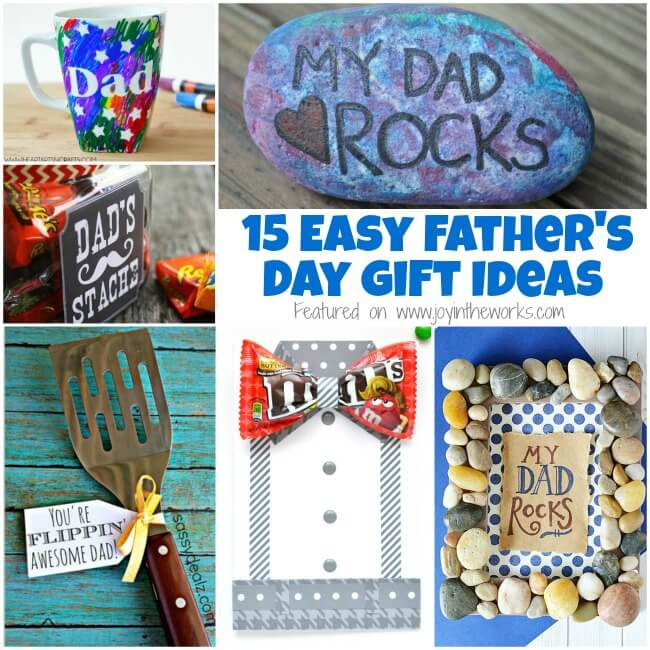 Father Day Gift Ideas Pinterest
 15 Easy Father s Day Gift Ideas Joy in the Works