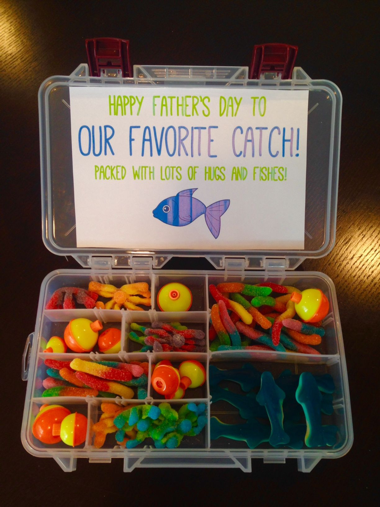 Father'S Day Fishing Gift Ideas
 Father s Day "Favorite Catch" Tackle Box Gift