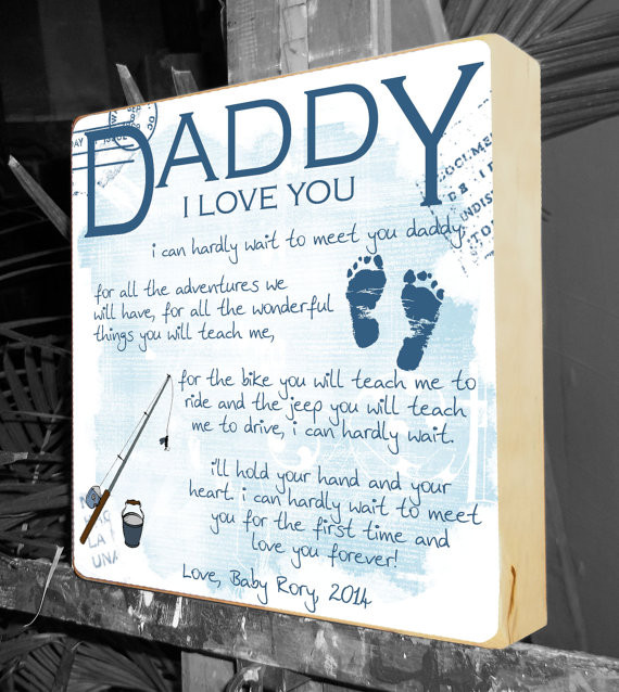 Father'S Day Gift Ideas From Baby
 Fathers Day Gift Gifts for Dad Dad To Be Gift New Daddy