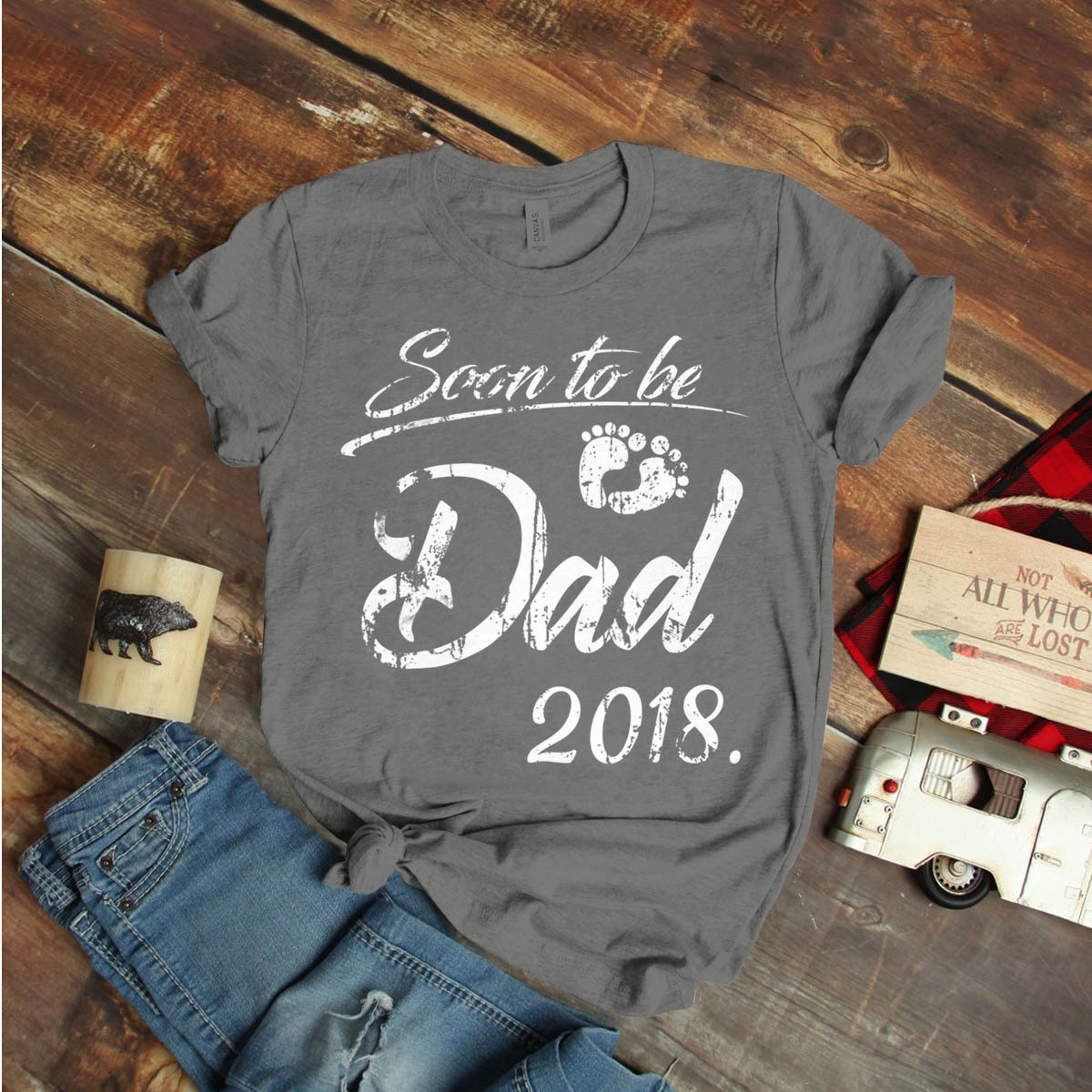 Fathers Day Gift Ideas For Soon To Be Dads
 Soon To Be Dad 2018 Fathers Day T Shirt Birthday Funny