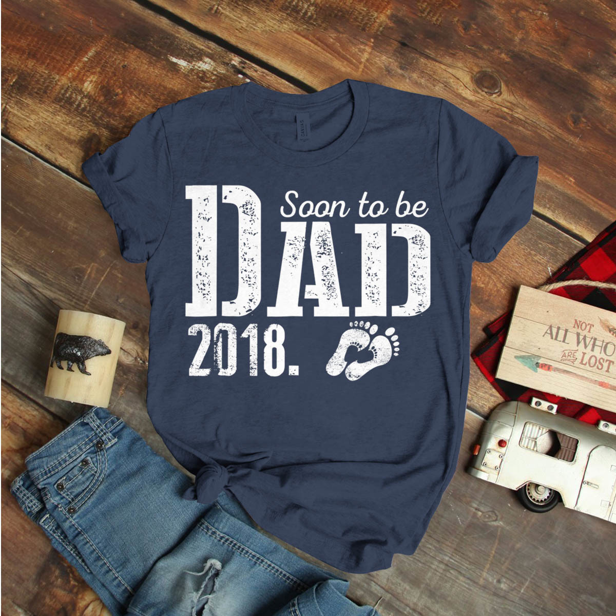 Fathers Day Gift Ideas For Soon To Be Dads
 Soon To Be Dad 2018 Fathers Day T Shirt Birthday Funny