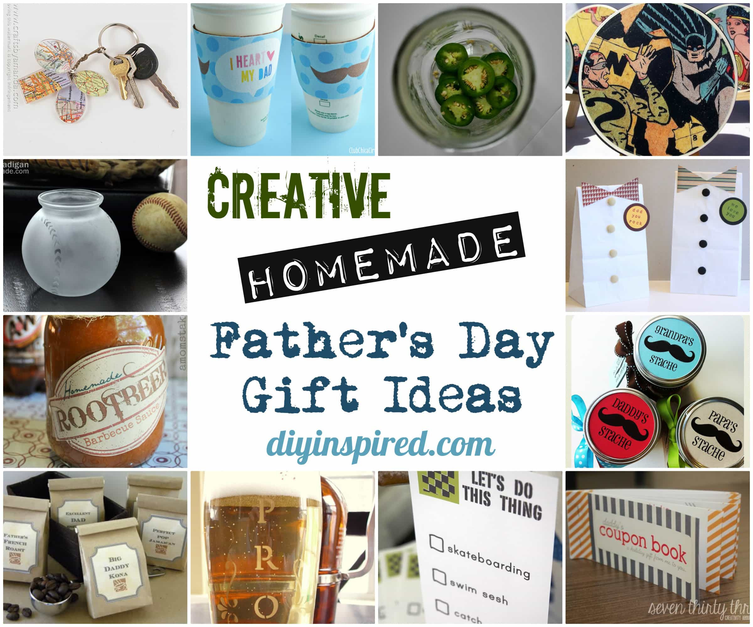 Fathers Day Gifts Ideas
 Creative Homemade Father’s Day Gift Ideas DIY Inspired